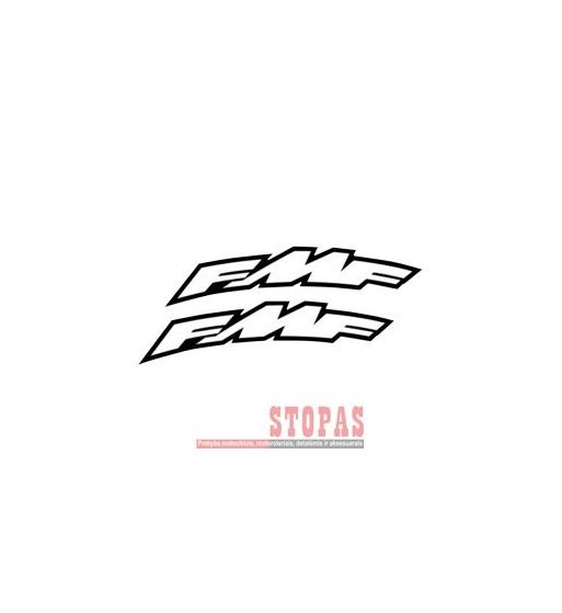 FMF FMF LARGE SIDE ARCH FENDER STICKERS