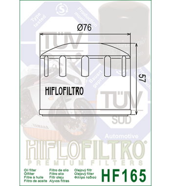 Alyvos filtras HIFLO HF165