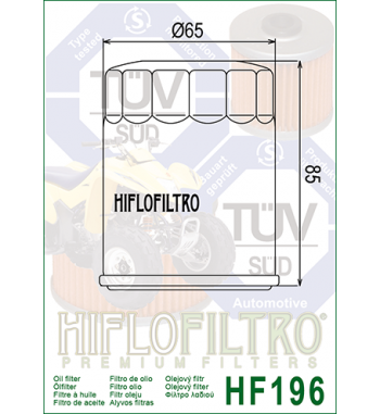 Alyvos filtras HIFLO HF196