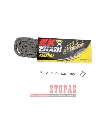 EK Grandinė SROZ 124 CLIP LINK 428 O-RING REPLACEMENT DRIVE CHAIN / NATURAL