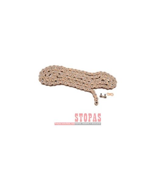 EK Grandinė RX 120 RIVET LINK 520 NON-SEAL REPLACEMENT DRIVE CHAIN / GOLD / STEEL