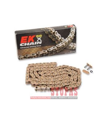 EK Grandinė ZVX3 120 RIVET LINK 530 X-RING PERFORMANCE REPLACEMENT DRIVE CHAIN / GOLD / STEEL