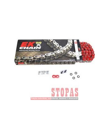 EK Grandinė ZVX3 110 RIVET LINK 530 X-RING REPLACEMENT DRIVE CHAIN / RED / STEEL