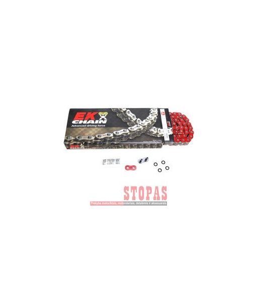 EK Grandinė ZVX3 110 RIVET LINK 530 X-RING REPLACEMENT DRIVE CHAIN / RED / STEEL