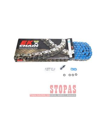 EK Grandinė ZVX3 120 RIVET LINK 530 X-RING REPLACEMENT DRIVE CHAIN / BLUE / STEEL