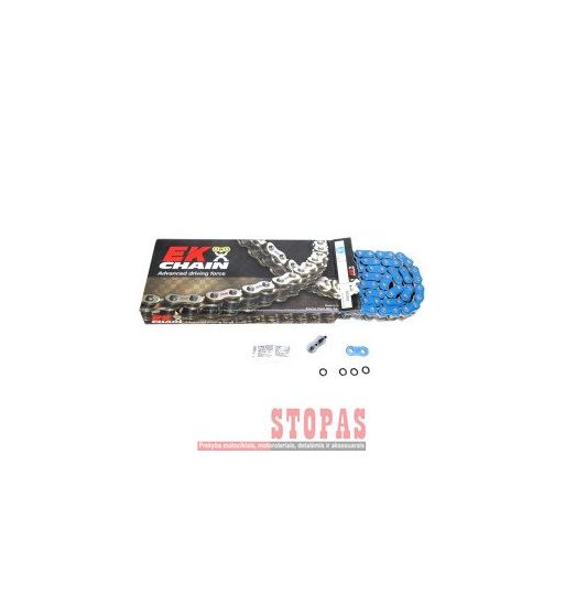 EK Grandinė ZVX3 120 RIVET LINK 530 X-RING REPLACEMENT DRIVE CHAIN / BLUE / STEEL