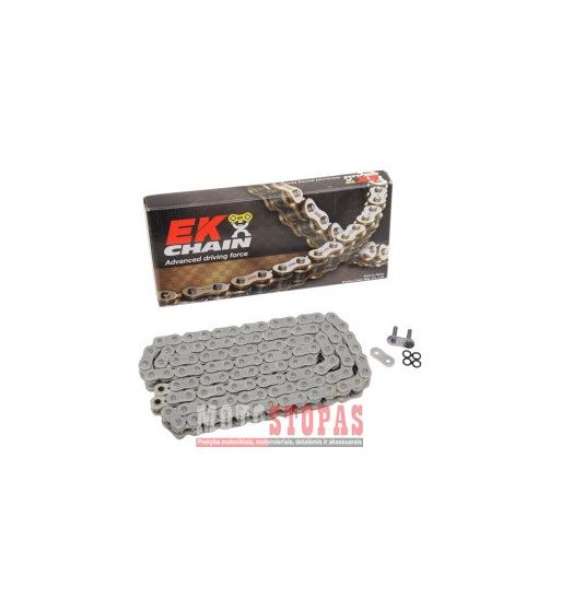 EK Grandinė ZVX3 120 RIVET LINK 520 X-RING PERFORMANCE REPLACEMENT DRIVE CHAIN / NATURAL / STEEL