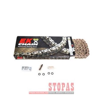 EK Grandinė ZVX3 120 RIVET LINK 525 X-RING REPLACEMENT DRIVE CHAIN / GOLD / STEEL
