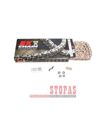 EK Grandinė ZVX3 130 RIVET LINK 530 X-RING REPLACEMENT DRIVE CHAIN / GOLD / STEEL