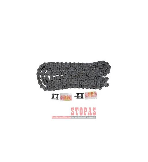 Rk Grandinė MAX-O 130 CLIP & RIVET LINK 520 O-RING REPLACEMENT DRIVE CHAIN / NATURAL / CARBON ALLOY STEEL