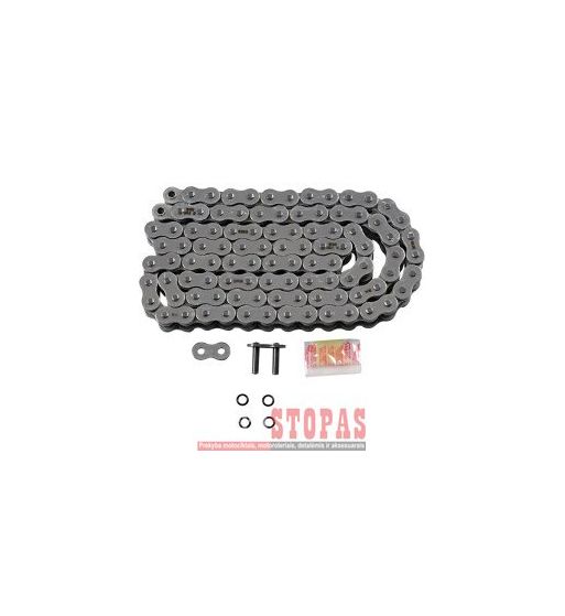 Rk Grandinė MAX-O 104 RIVET LINK 530 O-RING REPLACEMENT DRIVE CHAIN / NATURAL / CARBON ALLOY STEEL