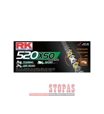 Rk Grandinė XSO 110 RIVET LINK 525 X-RING REPLACEMENT DRIVE CHAIN / NATURAL