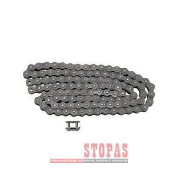 Rk Grandinė STANDART 112 CLIP LINK 420 NON-SEAL PERFORMANCE REPLACEMENT DRIVE CHAIN / NATURAL / CARBON ALLOY STE