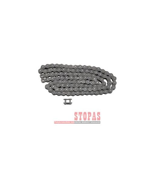Rk Grandinė STANDART 112 CLIP LINK 420 NON-SEAL PERFORMANCE REPLACEMENT DRIVE CHAIN / NATURAL / CARBON ALLOY STE