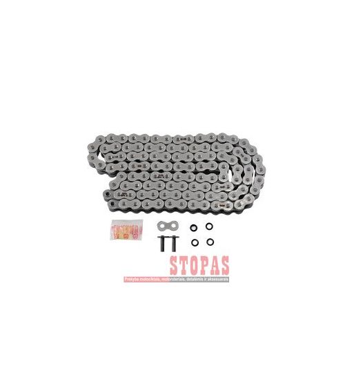 RK Grandinė MAX-X 110 RIVET LINK 525 X-RING REPLACEMENT DRIVE CHAIN / NATURAL / CARBON ALLOY STEEL