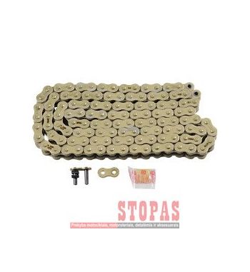 RK Grandinė MAX-X 120 RIVET LINK 530 X-RING REPLACEMENT DRIVE CHAIN / GOLD|GOLD / CARBON ALLOY STEEL