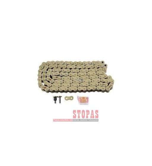 RK Grandinė MAX-X 120 RIVET LINK 530 X-RING REPLACEMENT DRIVE CHAIN / GOLD|GOLD / CARBON ALLOY STEEL