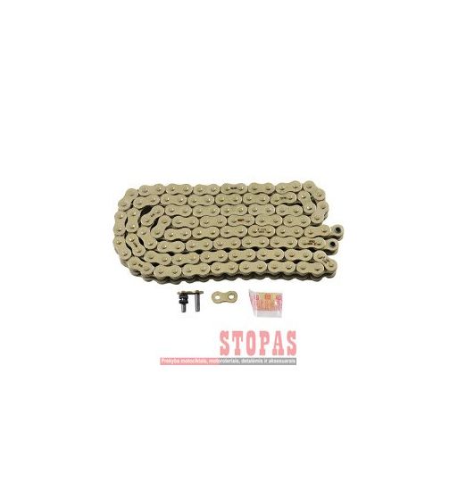 RK Grandinė MAX-Z 120 RIVET LINK 530 X-RING REPLACEMENT DRIVE CHAIN / GOLD|GOLD / CARBON ALLOY STEEL