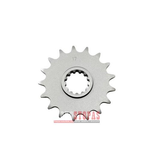 PARTS UNLIMITED Žvaigždė FRONT SPROCKET 17 TEETH PITCH 520 STEEL