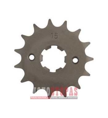 PARTS UNLIMITED Žvaigždė FRONT SPROCKET 15 TEETH PITCH 428 STEEL
