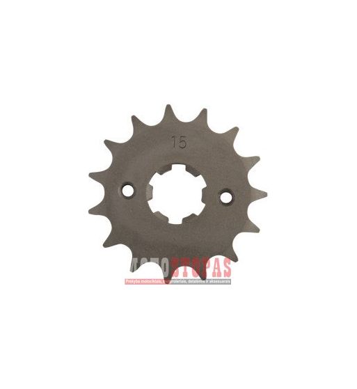 PARTS UNLIMITED Žvaigždė FRONT SPROCKET 15 TEETH PITCH 428 STEEL