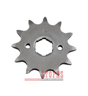PARTS UNLIMITED Žvaigždė FRONT SPROCKET 12 TEETH PITCH 520 STEEL