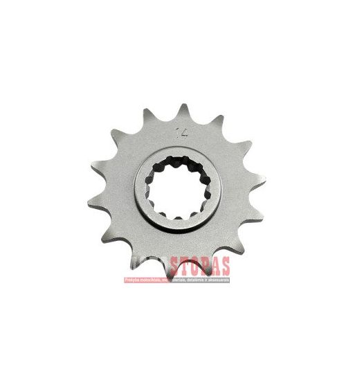 PARTS UNLIMITED Žvaigždė FRONT SPROCKET 14 TEETH PITCH 530 STEEL