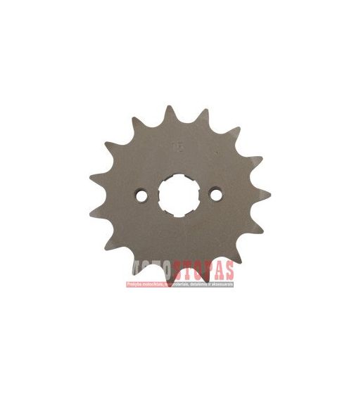 PARTS UNLIMITED Žvaigždė FRONT SPROCKET 15 TEETH PITCH 520 STEEL