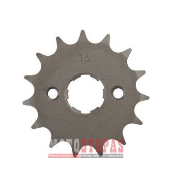 PARTS UNLIMITED Žvaigždė FRONT SPROCKET 15 TEETH PITCH 428 STEEL