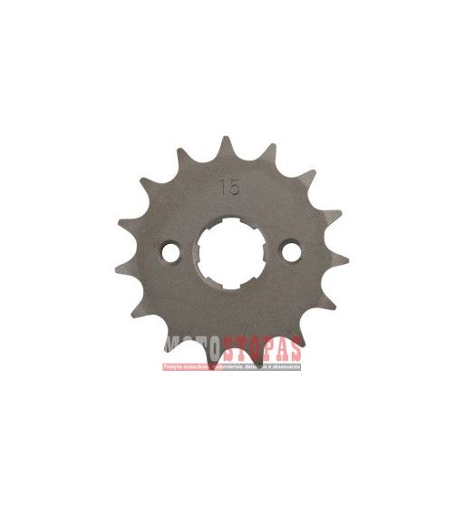 PARTS UNLIMITED Žvaigždė FRONT SPROCKET 15 TEETH PITCH 428 STEEL