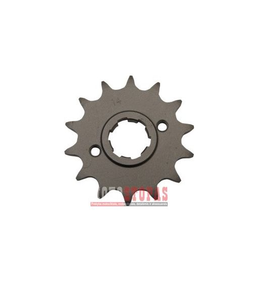 PARTS UNLIMITED Žvaigždė FRONT SPROCKET 14 TEETH PITCH 520 STEEL
