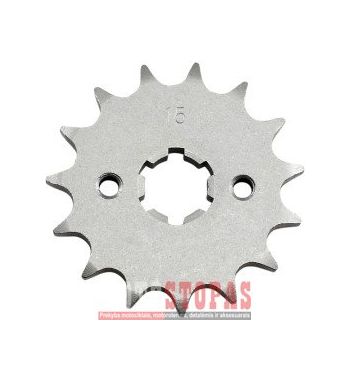 PARTS UNLIMITED Žvaigždė FRONT SPROCKET 15 TEETH PITCH 428 STEEL