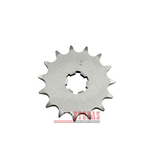 PARTS UNLIMITED Žvaigždė FRONT SPROCKET 15 TEETH PITCH 428 STEEL