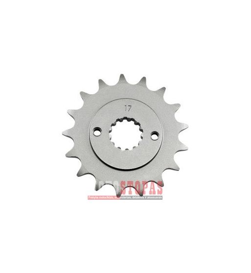 PARTS UNLIMITED Žvaigždė FRONT SPROCKET 17 TEETH PITCH 520 STEEL