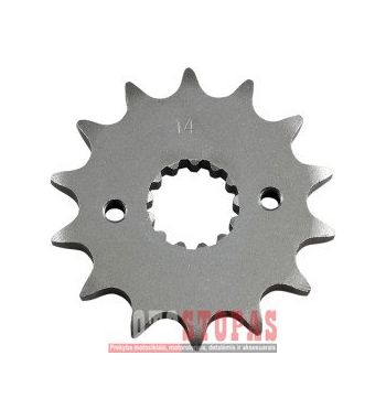 PARTS UNLIMITED Žvaigždė FRONT SPROCKET 14 TEETH PITCH 530 STEEL