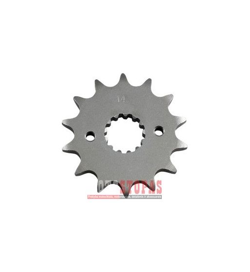 PARTS UNLIMITED Žvaigždė FRONT SPROCKET 14 TEETH PITCH 530 STEEL