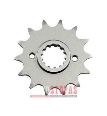 PARTS UNLIMITED Žvaigždė FRONT SPROCKET 14 TEETH PITCH 520 STEEL