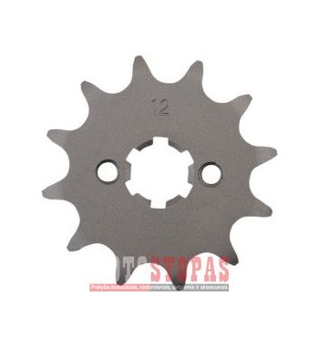 PARTS UNLIMITED Žvaigždė FRONT SPROCKET 12 TEETH PITCH 520 STEEL