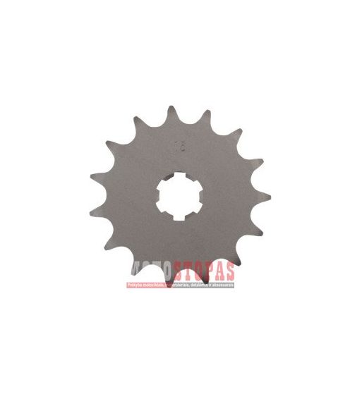PARTS UNLIMITED Žvaigždė FRONT SPROCKET 15 TEETH PITCH 525 STEEL