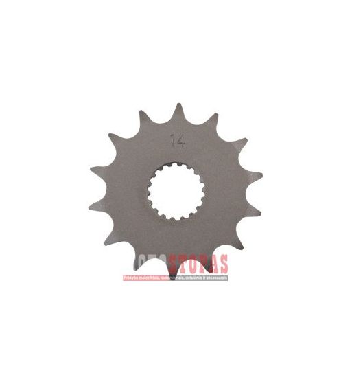 PARTS UNLIMITED Žvaigždė FRONT SPROCKET 14 TEETH PITCH 428 STEEL