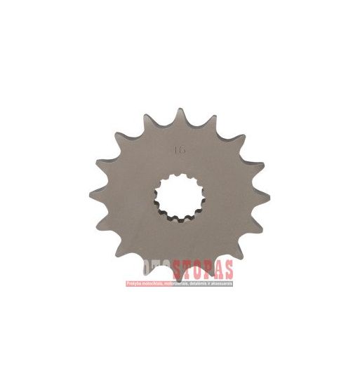 PARTS UNLIMITED Žvaigždė FRONT SPROCKET 16 TEETH PITCH 525 STEEL