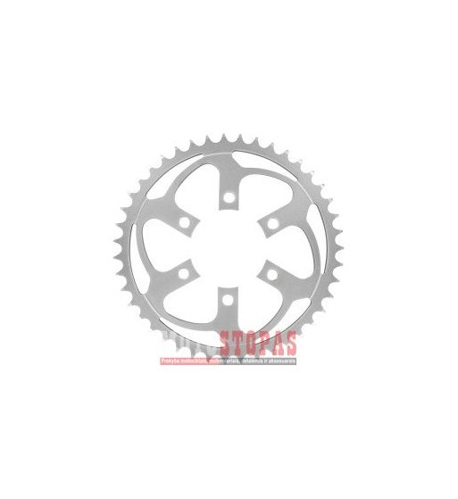 PARTS UNLIMITED Žvaigždė REAR SPROCKET 43 TEETH PITCH 530 LIGHTWEIGHT STEEL