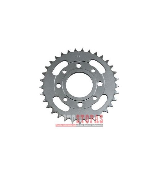 PARTS UNLIMITED Žvaigždė REAR SPROCKET 33 TEETH PITCH 520 STEEL