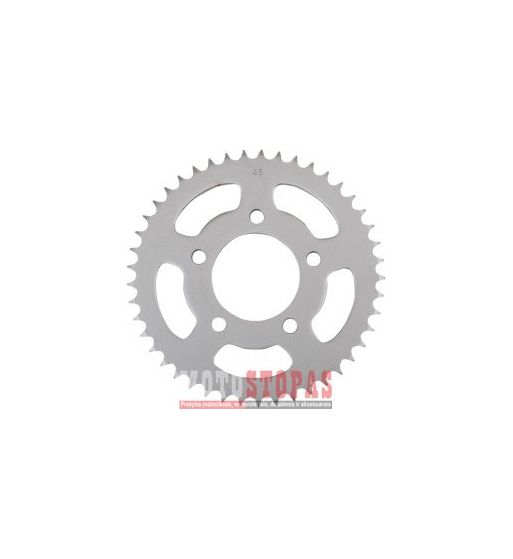PARTS UNLIMITED Žvaigždė REAR SPROCKET 45 TEETH PITCH 530 STEEL