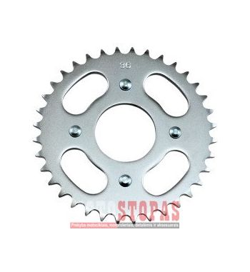 PARTS UNLIMITED Žvaigždė REAR SPROCKET 36 TEETH PITCH 420 STEEL