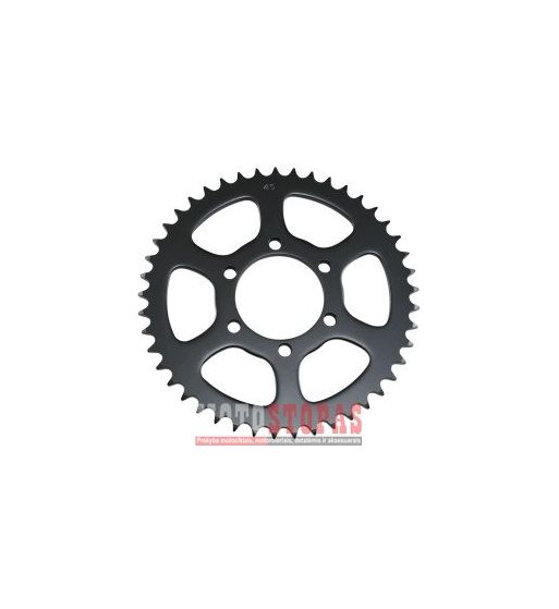 PARTS UNLIMITED Žvaigždė REAR SPROCKET 45 TEETH PITCH 530 STEEL