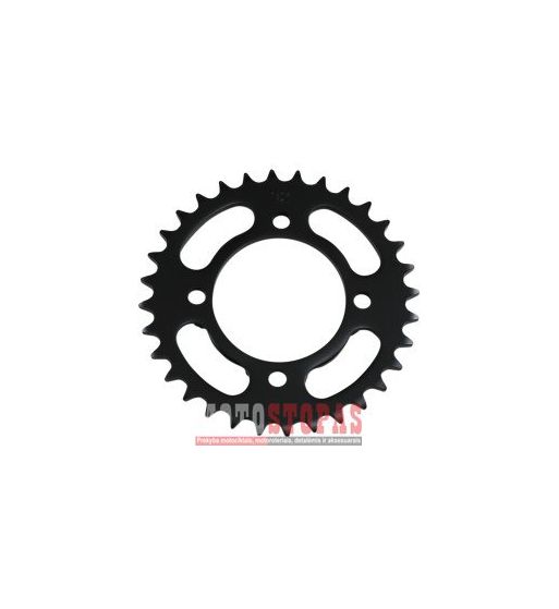 PARTS UNLIMITED Žvaigždė REAR SPROCKET 32 TEETH PITCH 420 STEEL