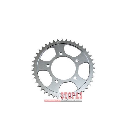 PARTS UNLIMITED Žvaigždė REAR SPROCKET 43 TEETH PITCH 530 STEEL