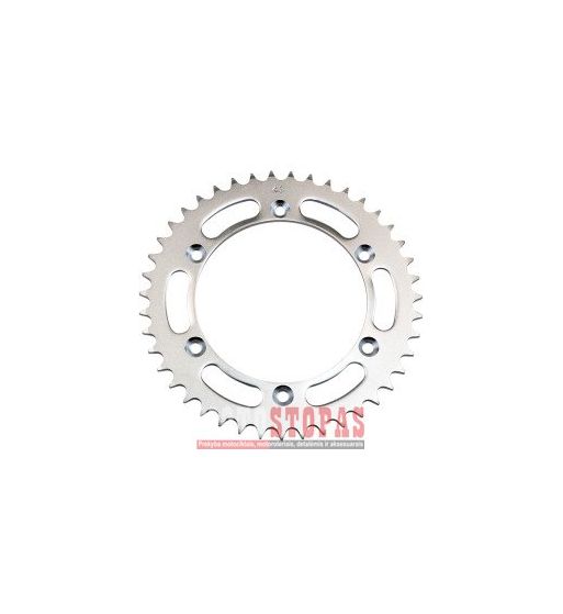 PARTS UNLIMITED Žvaigždė REAR SPROCKET 43 TEETH PITCH 520 STEEL
