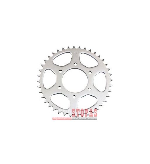 PARTS UNLIMITED Žvaigždė REAR SPROCKET 40 TEETH PITCH 525 STEEL